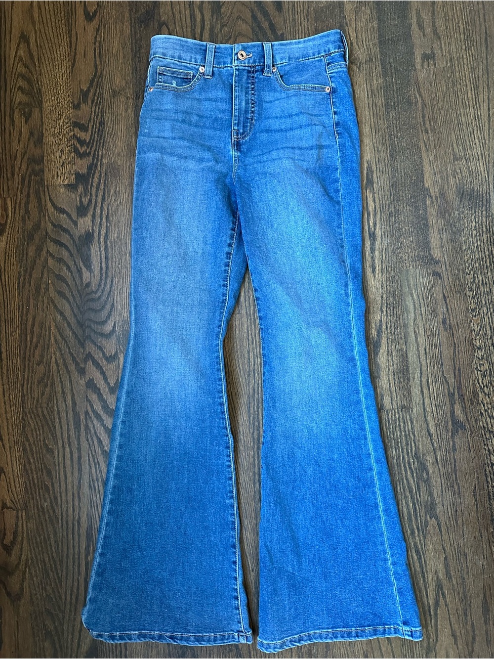 BCBGeneration High Rise Curvy Flare Jeans size 5/27